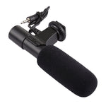 MIC-02 30-18000Hz 高音質ステレオマイクロフォン スマートフォン用、ケーブル長：28cm