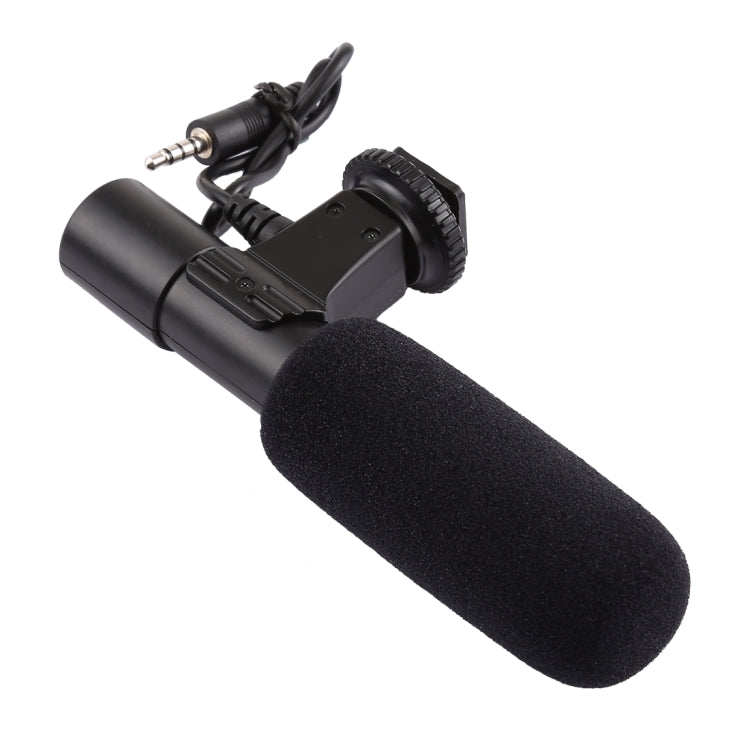 MIC-02 30-18000Hz 高音質ステレオマイクロフォン スマートフォン用、ケーブル長：28cm