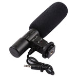 MIC-02 30-18000Hz 高音質ステレオマイクロフォン スマートフォン用、ケーブル長：28cm