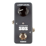 KOKKO FLP2 ミニ SOS ルーパー ギターループ録音 モノブロック エフェクト ペダル、FLP2