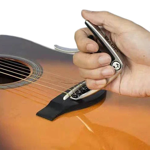 JOYO JCP-03 亜鉛合金ギターカポ アコースティックギター・ウクレレ用ユニバーサルカポ, JCP-03
