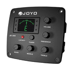 JOYO JE-305 ギターピックアップ 4バンドEQ プリアンプ チューナーピックアップ イコライザー チューニング機能付き, JE-305