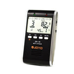 JOYO JM-90 ミニポータブル充電式クリップオンLEDインジケーター 電子デジタルメトロノーム トーンジェネレーター チューナー ギター・バイオリン・ウクレレ用, JM-90（ブラック）、JM-90（ホワイト）