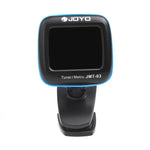 JOYO JMT-03 ポータブルクリップ式ギターチューナー メトロノーム MICおよびCLIPチューニングモード対応 2-in-1 360度回転 ギター バイオリン ウクレレ用, JMT-03
