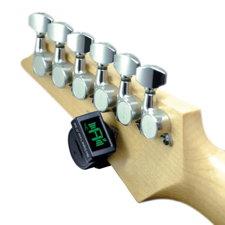 JOYO JT-306 ミニデジタルLCDクリップ式チューナー アコースティックエレキギター ベース バイオリン ウクレレ用, JT-306