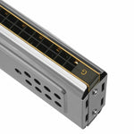 Swan SW24-12A 24穴両面ハーモニカ 初心者向けポリフォニックボックス 大人 子供 初心者 演奏用, SW24-12A 24穴ポリフォニックハーモニカ