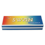 Swan SW24-12A 24穴両面ハーモニカ 初心者向けポリフォニックボックス 大人 子供 初心者 演奏用, SW24-12A 24穴ポリフォニックハーモニカ