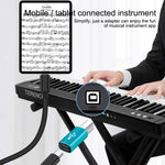 Type-Cメス to MIDIオス ユニバーサルアダプター 電子楽器用