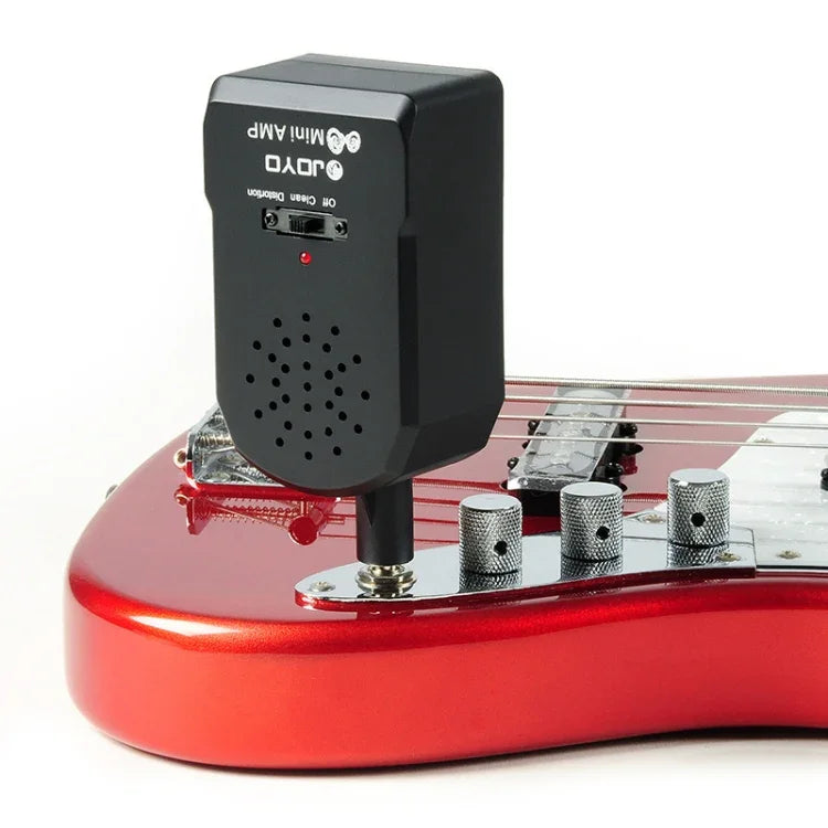 JOYO JA-01 2W大音量ギターアンプ ミニポータブルエレキギター・ベーススピーカー（ディストーション音色付き）、MP3／イヤホン対応、JA-01