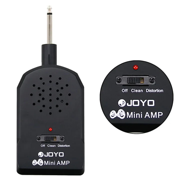 JOYO JA-01 2W大音量ギターアンプ ミニポータブルエレキギター・ベーススピーカー（ディストーション音色付き）、MP3／イヤホン対応、JA-01