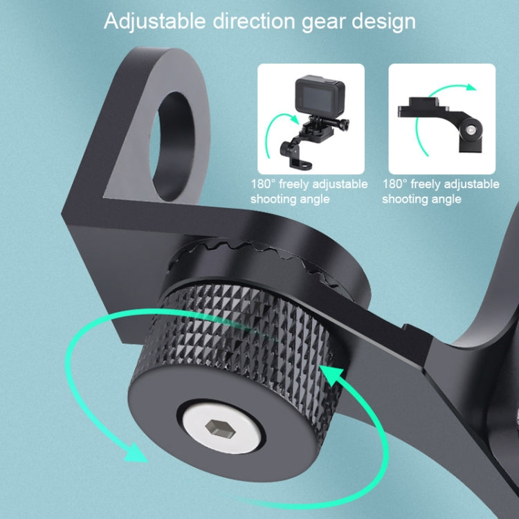 RUIGPRO バイクハンドルバー合金スマホブラケット GoPro / Insta360 / DJI OSMO スポーツカメラ対応