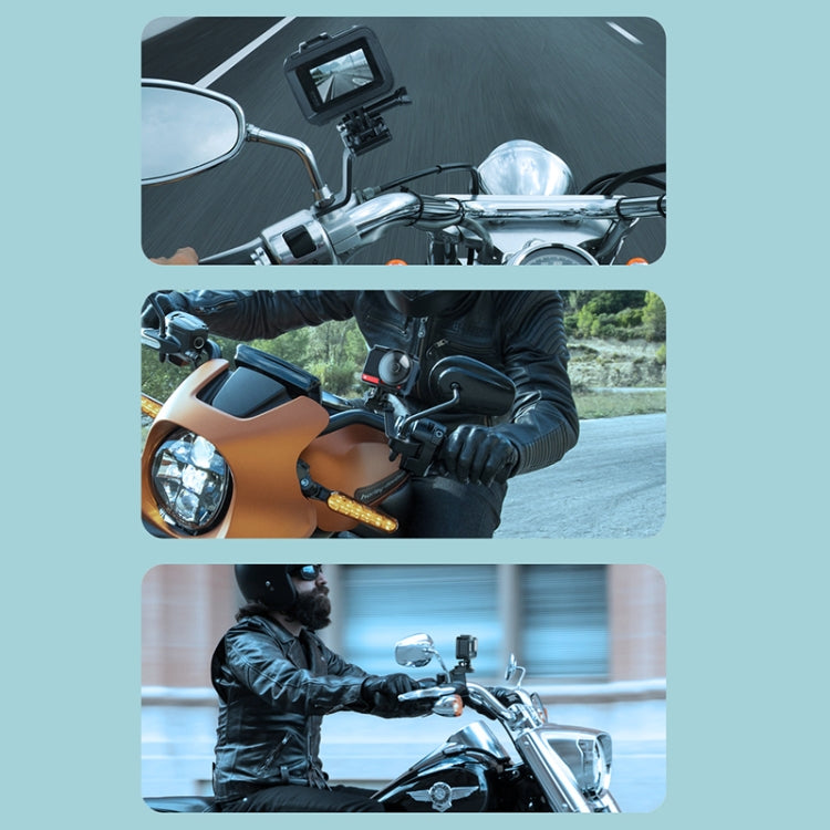 RUIGPRO バイクハンドルバー合金スマホブラケット GoPro / Insta360 / DJI OSMO スポーツカメラ対応