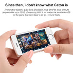 2.45インチ、Android 5.1 MTK6580 クアッドコア、Bluetooth / WiFi対応、ネットワーク：3G、1GB+8GB+32GB TF