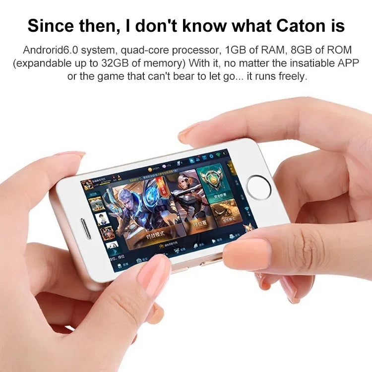 2.45インチ、Android 5.1 MTK6580 クアッドコア、Bluetooth / WiFi対応、ネットワーク：3G、1GB+8GB+32GB TF