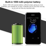 2.45インチ、Android 5.1 MTK6580 クアッドコア、Bluetooth / WiFi対応、ネットワーク：3G、1GB+8GB+32GB TF