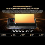HOTWAV Hyper 7 耐衝撃スマホ、8GB+256GB、10800mAh、6.6インチ、Android 14、MediaTek Dimensity 7050 5G、ネットワーク：5G、OTG、NFC