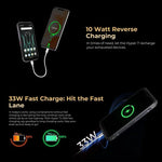 HOTWAV Hyper 7 耐衝撃スマホ、8GB+256GB、10800mAh、6.6インチ、Android 14、MediaTek Dimensity 7050 5G、ネットワーク：5G、OTG、NFC