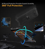 IP68/IP69K防水防塵耐衝撃、顔認証、4000mAhバッテリー、5.0インチAndroid 9.0 MTK6580A/W クアッドコア最大1.3GHz、ネットワーク：3G、Armor X6 2GB+16GB