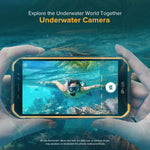 IP68/IP69K防水防塵耐衝撃、顔認証、4000mAhバッテリー、5.0インチAndroid 9.0 MTK6580A/W クアッドコア最大1.3GHz、ネットワーク：3G、Armor X6 2GB+16GB