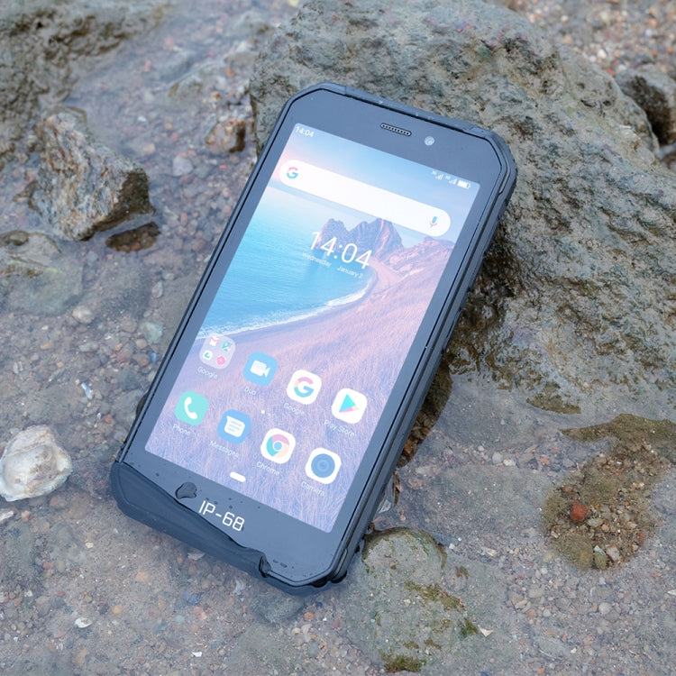 IP68/IP69K防水防塵耐衝撃、顔認証、4000mAhバッテリー、5.0インチAndroid 9.0 MTK6580A/W クアッドコア最大1.3GHz、ネットワーク：3G、Armor X6 2GB+16GB