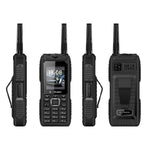 防水・耐衝撃・防塵、2400mAhバッテリー、2.2インチ、21キー、LED懐中電灯、FM、クアッドSIM、アンテナ付き
