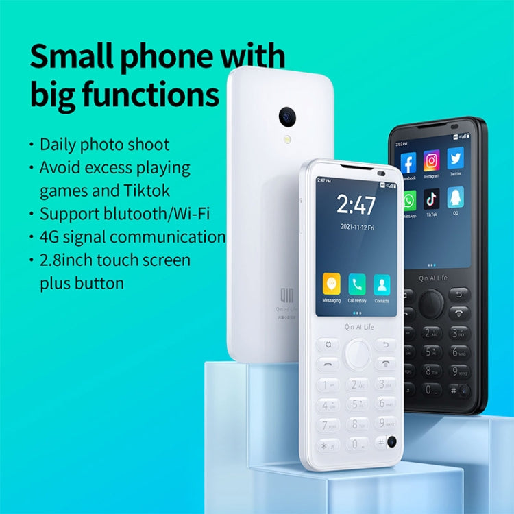 2.8インチ、Android 11 MTK6761 クアッドコア 最大2.0GHz、21キー、ネットワーク：4G、3GB+32GB
