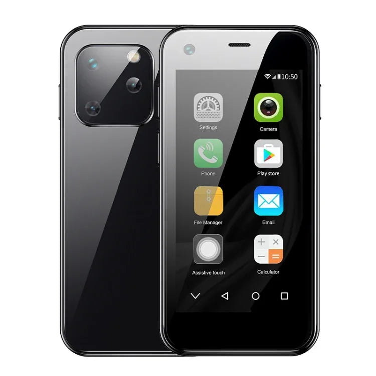 2.5インチ MTK6580 クアッドコア 最大1.3GHz、Bluetooth、WiFi、FM、ネットワーク：3G、デュアルSIM、XS13