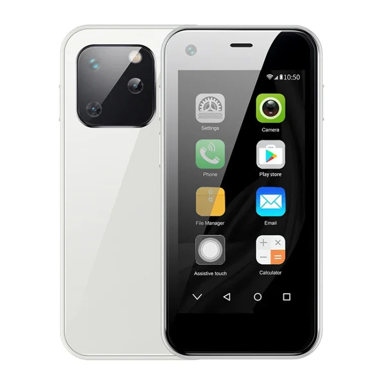 2.5インチ MTK6580 クアッドコア 最大1.3GHz、Bluetooth、WiFi、FM、ネットワーク：3G、デュアルSIM、XS13