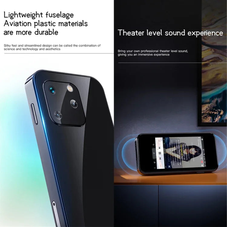 2.5インチ MTK6580 クアッドコア 最大1.3GHz、Bluetooth、WiFi、FM、ネットワーク：3G、デュアルSIM、XS13