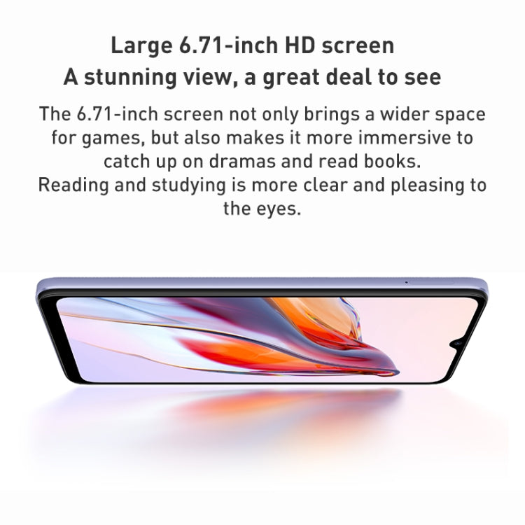 5000mAhバッテリー、顔ID＆指紋認証、6.71インチ MIUI 13 MediaTek Helio G85 オクタコア 最大2.0GHz、ネットワーク：4G、デュアルSIM、Google Play非対応、4GB+128GB