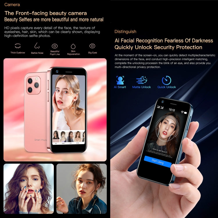3.0インチ Android 10.0 MTK6750 オクタコア、Bluetooth、WiFi、OTG、ネットワーク：4G、デュアルSIM、Google Play対応、2GB+16GB