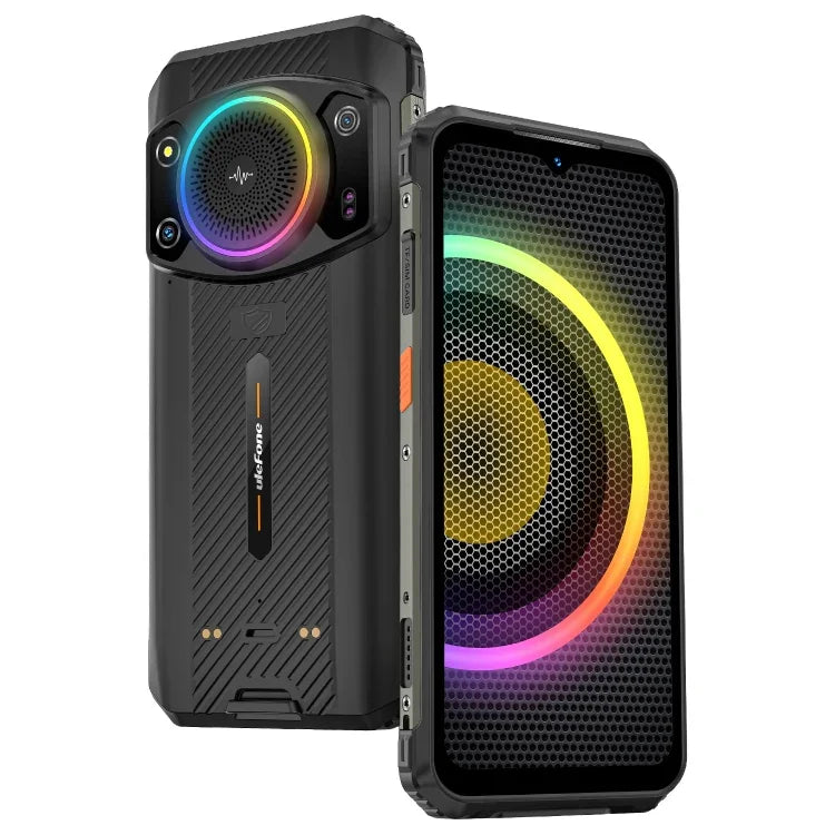 デュアル背面カメラ、IP68/IP69K 防水防塵耐衝撃、Face ID＆指紋認証、6.58インチ Android 13 MediaTek Helio G99 オクタコア 最大2.2GHz、ネットワーク：4G、OTG、NFC、グローバル版 Google Play対応、Armor 21