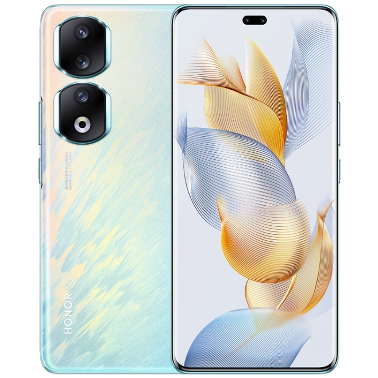 トリプル背面カメラ＋デュアル前面カメラ、画面内指紋認証、6.78インチ Magic UI 7.1 Android 13 Qualcomm Snapdragon 8+ Gen 1 オクタコア 最大3.0GHz、ネットワーク：5G、OTG、NFC、Google Play非対応、Honor 90 Pro 5G 12GB+256GB