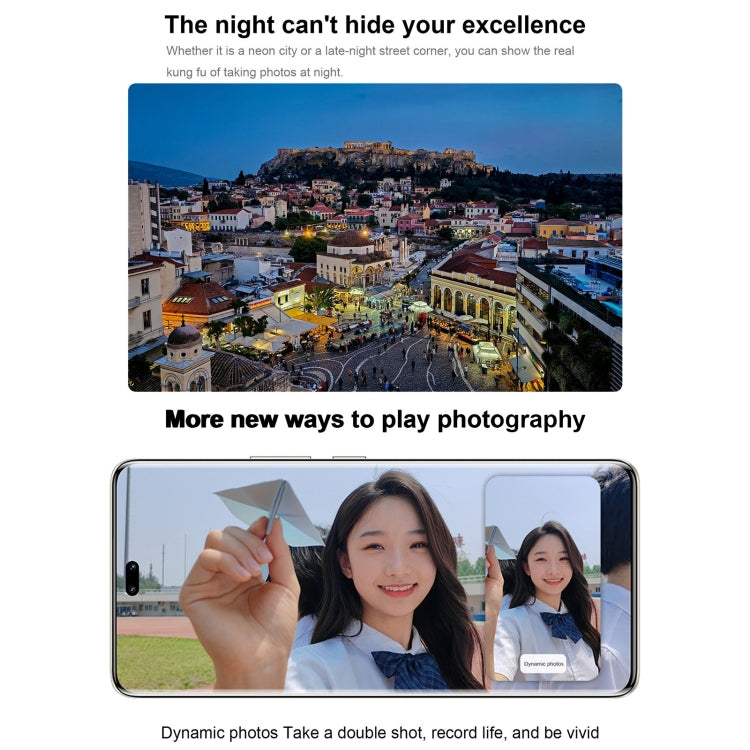 トリプル背面カメラ＋デュアル前面カメラ、画面内指紋認証、6.78インチ Magic UI 7.1 Android 13 Qualcomm Snapdragon 8+ Gen 1 オクタコア 最大3.0GHz、ネットワーク：5G、OTG、NFC、Google Play非対応、Honor 90 Pro 5G 12GB+256GB