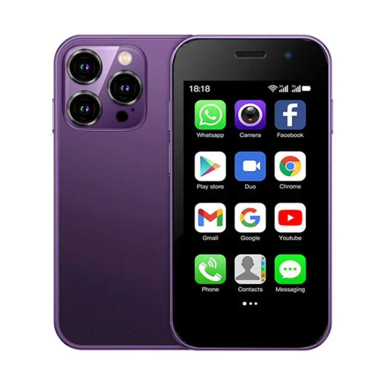 3.0インチ Android 9.0 MTK6737 クアッドコア、Bluetooth、WiFi、ネットワーク：3G、デュアルSIM、SOYES XS15 Pro
