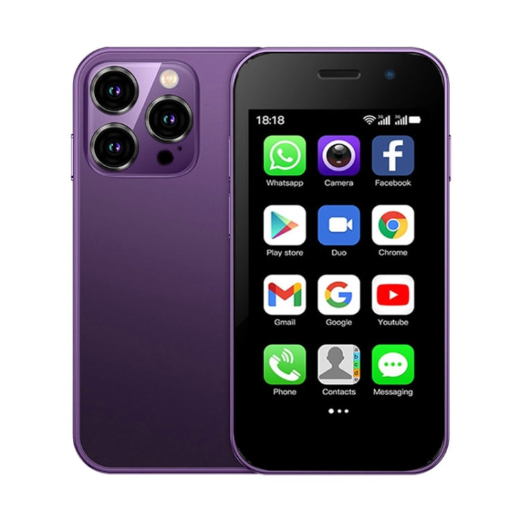 3.0インチ Android 9.0 MTK6737 クアッドコア、Bluetooth、WiFi、ネットワーク：3G、デュアルSIM、SOYES XS15 Pro