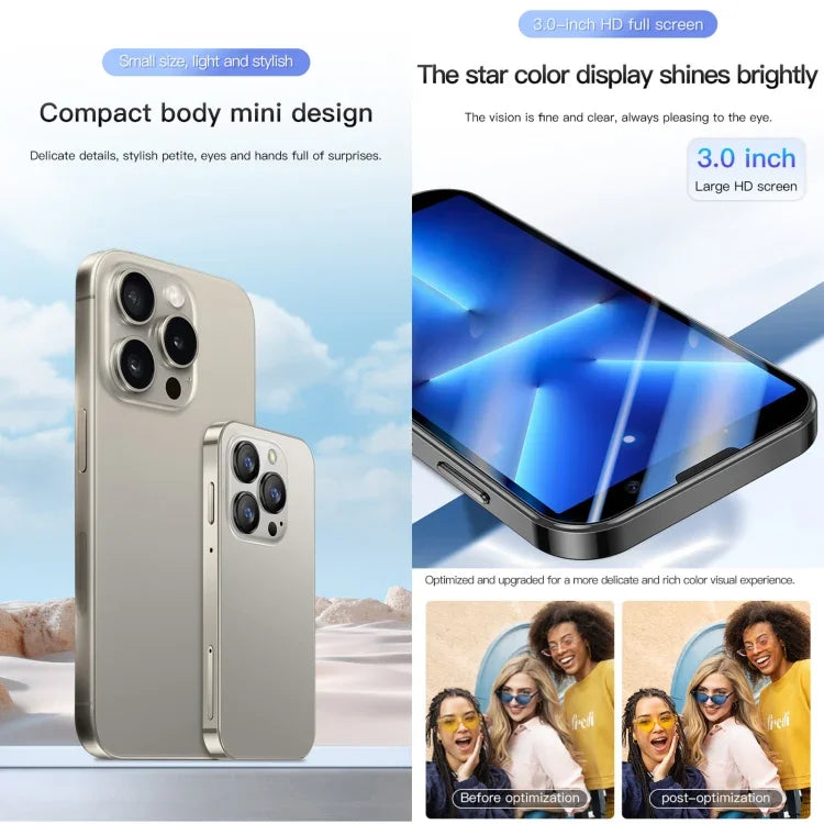 SOYES XS18 Pro、2GB+16GB、3.0インチ Android 9.0 MTK6580 クアッドコア、ネットワーク：3G、デュアルSIM、XS18 Pro