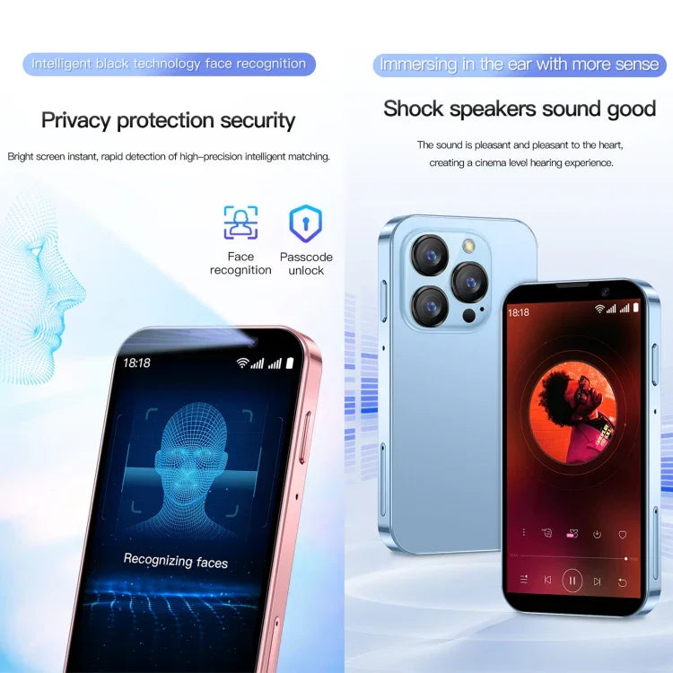 SOYES XS18 Pro、2GB+16GB、3.0インチ Android 9.0 MTK6580 クアッドコア、ネットワーク：3G、デュアルSIM、XS18 Pro