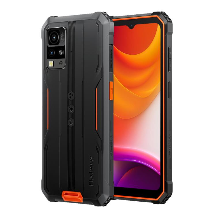 Blackview BV4800 SE 耐衝撃スマホ、4GB+64GB、6.56インチ、Android 15、UMS9320E T615 オクタコア、ネットワーク：4G、OTG、NFC、BV4800 SE 4GB+64GB