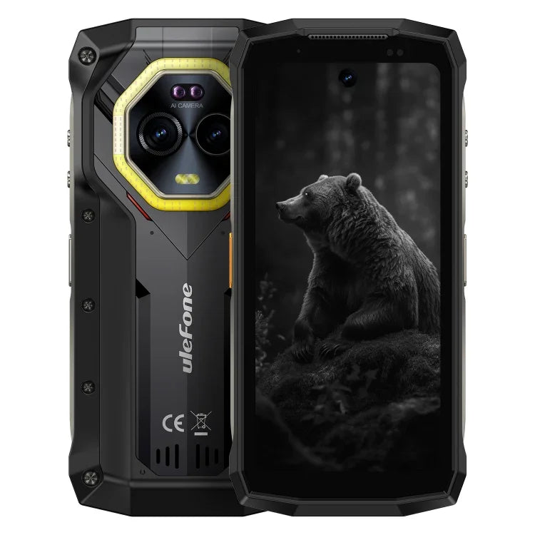 Ulefone Armor Mini 20、ナイトビジョン、8GB+256GB、IP68/IP69K ラギッドフォン、4.7インチ Android 14 MediaTek Dimensity 6300 オクタコア、ネットワーク：4G、NFC、OTG、Armor Mini 20