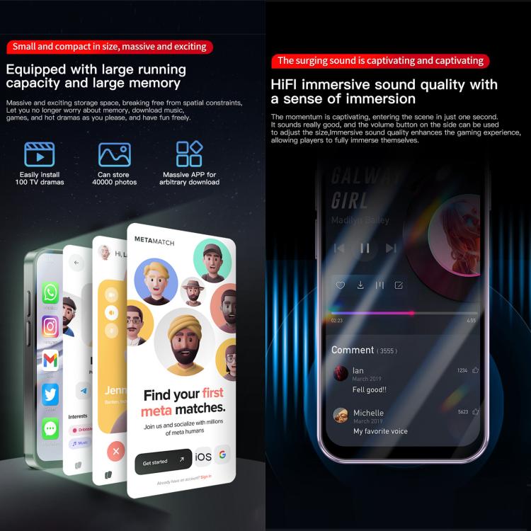 SOYES XS19 Pro、4GB+64GB、3.8インチ Android 12.0 MTK6762 クアッドコア、ネットワーク：4G、デュアルSIM、GPS、OTG、Google Playストア対応、4GB+64GB