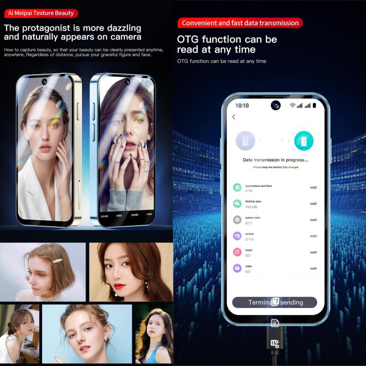 SOYES XS19 Pro、4GB+64GB、3.8インチ Android 12.0 MTK6762 クアッドコア、ネットワーク：4G、デュアルSIM、GPS、OTG、Google Playストア対応、4GB+64GB