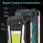 Unihertz Tank 3 / 8849、16GB+512GB、200MPカメラ、ナイトビジョン、23800mAhバッテリー、6.79インチ Android 13 Dimensity 8200 オクタコア、ネットワーク：5G、レーザー距離計なしのTank 3