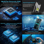 Unihertz Tank 3 / 8849、16GB+512GB、200MPカメラ、ナイトビジョン、23800mAhバッテリー、6.79インチ Android 13 Dimensity 8200 オクタコア、ネットワーク：5G、レーザー距離計なしのTank 3