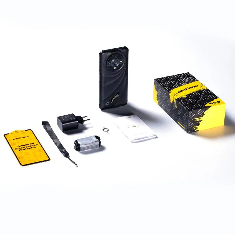 Ulefone Armor X31、6GB+128GB、ナイトビジョン、IP68/IP69K 耐衝撃スマホ、6.56インチ、Android 14、MediaTek Helio G91 オクタコア、ネットワーク：4G、NFC、OTG、Armor X31