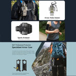 Ulefone Armor X31、6GB+128GB、ナイトビジョン、IP68/IP69K 耐衝撃スマホ、6.56インチ、Android 14、MediaTek Helio G91 オクタコア、ネットワーク：4G、NFC、OTG、Armor X31