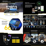 Ulefone Armor 30 Pro 耐衝撃スマホ、16GB+512GB、ナイトビジョン、6.95インチ＋3.4インチ デュアルスクリーン、Android 14、MediaTek Dimensity 7300X オクタコア、ネットワーク：5G、OTG、NFC、Armor 30 Pro