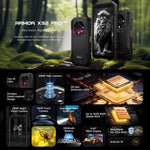Ulefone Armor X32 Pro 5G、8GB+256GB、ナイトビジョン、IP68/IP69K 耐衝撃スマホ、5.65インチ、Android 14、MediaTek Dimensity 6300 オクタコア、ネットワーク：5G、NFC、OTG、Armor X32 Pro 5G