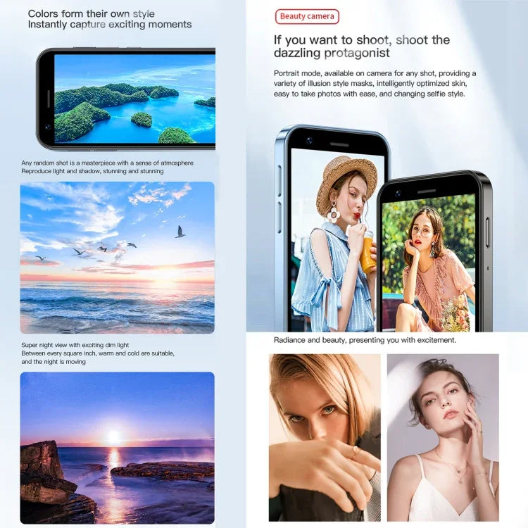 SOYES XS16、2GB+16GB、3.0インチ Android 10.0 MTK6737 クアッドコア、Bluetooth、WiFi、ネットワーク：4G、デュアルSIM、Google Playストア対応、2GB+16GB