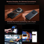 Oukitel WP55 Pro 5G 耐衝撃スマートフォン、16GB+512GB、108MPカメラ、指紋認証、6.6インチ Android 15 MediaTek Dimensity 7025 オクタコア、NFC、OTG、ネットワーク：5G、WP55 Pro
